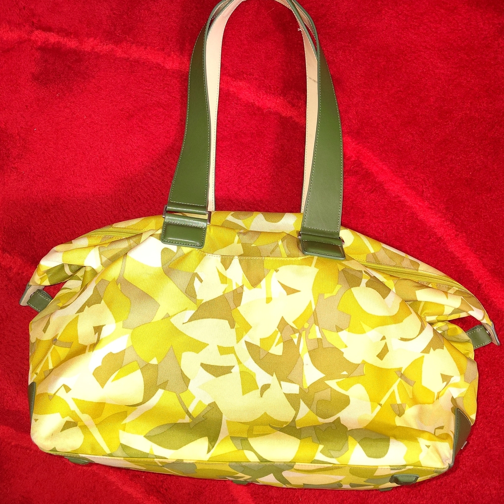 Tumi Leaf Print Weekend Duffle